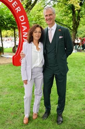 167. Henkel-Preis der Diana - German Oaks Stutenrennen dotiert mit 500.000 â‚¬ Preisgeld - Baden-Galopp GF Stephan Buchner mit Frau Natascha Düsseldorf Galopprennbahn Grafenberg NRW Deutschland *** 167 Henkel Prize of Diana German Oaks Mares Race endowed with 500,000 â¬ prize money Baden Galopp GF Stephan Buchner with wife Natascha Düsseldorf Galopprennbahn Grafenberg NRW Germany