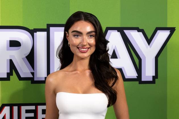 FREAKIER FRIDAY AUSTRALIAN PREMIERE, Paris Raine poses for a photo during the Australian premiere of Disney™s Freakier Friday at Westfield Bondi Junction in Sydney, Tuesday, August 5, 2025. ( NO ARCHIVING SYDNEY NEW SOUTH WALES AUSTRALIA  Copyright: xSTEVENxMARKHAMx 20250805126670326252