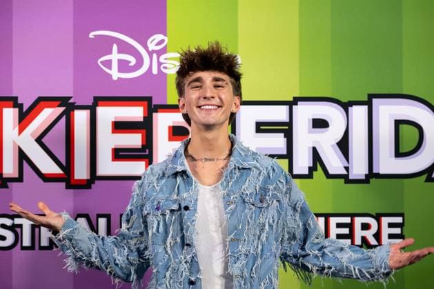 FREAKIER FRIDAY AUSTRALIAN PREMIERE, Ash Hodgkinson poses for a photo during the Australian premiere of Disney™s Freakier Friday at Westfield Bondi Junction in Sydney, Tuesday, August 5, 2025. ( NO ARCHIVING SYDNEY NEW SOUTH WALES AUSTRALIA  Copyright: xSTEVENxMARKHAMx 20250805171553405800