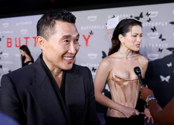 Daniel Dae Kim arrives on the red carpet for Prime Video s Butterfly New York Premiere at Regal Union Square on Tuesday, August 5, 2025 in New York City.  NYP20250805234 JOHNxANGELILLO
