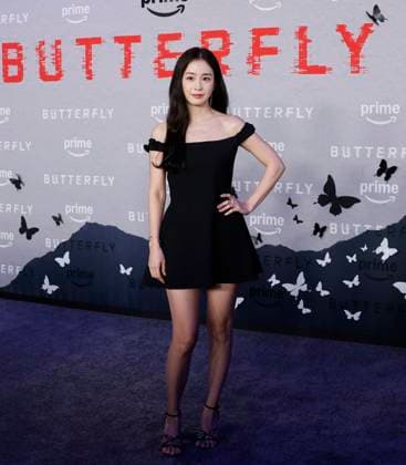 Kim Tae-hee arrives on the red carpet for Prime Video s Butterfly New York Premiere at Regal Union Square on Tuesday, August 5, 2025 in New York City.  NYP20250805233 JOHNxANGELILLO