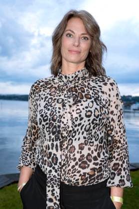 Susu Padotzke bei der Premiere von zwei neuen Folgen der ARD-Vorabendserie Hubert ohne Staller auf dem Open Air Starnberg 2025 im Open Air Kino im Seebad. Starnberg, 05.08.2025
