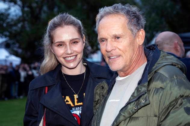 Mitsou Jung und Christian Tramitz bei der Premiere von zwei neuen Folgen der ARD-Vorabendserie Hubert ohne Staller auf dem Open Air Starnberg 2025 im Open Air Kino im Seebad. Starnberg, 05.08.2025