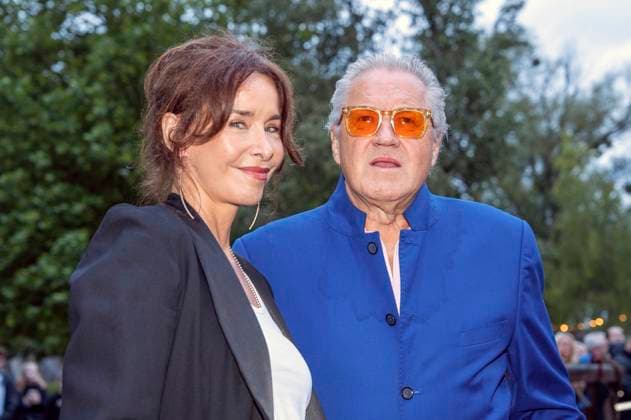 Mitsou Jung und Michael Brandner bei der Premiere von zwei neuen Folgen der ARD-Vorabendserie Hubert ohne Staller auf dem Open Air Starnberg 2025 im Open Air Kino im Seebad. Starnberg, 05.08.2025