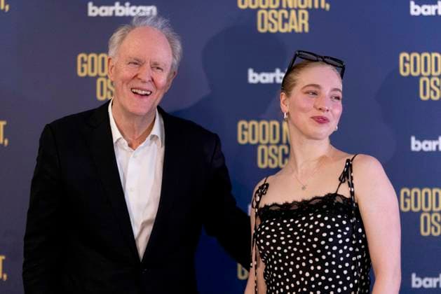 Entertainment Themen der Woche KW32 Good Night, Oscar Press Night, Arrivals at The Barbican Theatre in London, UK on 6th August 2025 John Lithgow at Good Night, Oscar Press Night, Arrivals at The Barbican Theatre in London, UK, on 6th August 2025, Credit:James Shaw Avalon UNITED KINGDOM, LONDON, London  Copyright: xJamesxShawx xAvalonx 1028002250