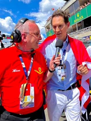 John Elkann ( président du groupe Stellantis, de Ferrari et de ses activités sportives et il est le PDG d’Exor3, la holding d investissement de la famille Agnelli.) lors de la victoire de Ferrari aux 24 heures du Mans 2023 sur le circuit Bugatti le 11 juin 2023. Fabien Faure Bestimage Celebs at the Le Mans 24 Hours on 11 June 2023. Le Mans France *** John Elkann Chairman of the Stellantis Group, Ferrari and its sporting activities and CEO of Exor3, the Agnelli familys investment holding company during Ferraris victory at the Le Mans 24 Hours 2023 on the Bugatti circuit on June 11, 2023 Fabien Faure Bestimage Celebs at the Le Mans 24 Hours on 11 June 2023 Le Mans France  Copyright: xFabienxFaurex xBestimagexFabienxFaurex xBestimagex