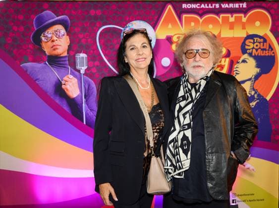 Roncalli s Apollo Variete - Fresh n Funk Premierenvorstellung - Bernhard Paul mit seiner Frau Eliana Larible, mit der er seit 35 Jahren verheiratet ist ! Düsseldorf Apollo NRW Deutschland