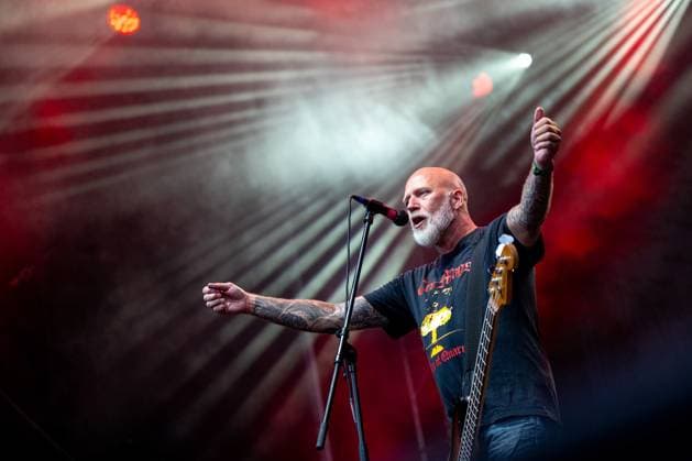 Entertainment Themen der Woche KW32 Swedish death metal band Grave at the 28th Brutal Assault extreme music festival in Josefov fortress near Jaromer, Nachod district, Hradec Kralove Region, Czech Republic, August 8, 2025. (CTKxPhoto DavidxTanecek) CTKPhotoP2025080806311  CTKPhotoP2025080806311