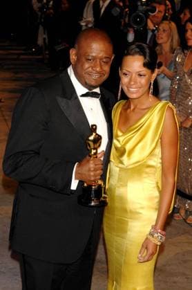 VANITY FAIR ADDS AR Feb. 26, 2007 - Los Angeles, California - Oscar night Vanity Fair party at Morton s in West Hollywood on 02-25-2007 . ANDREA RENAULT- 2007 .FOREST WHITAKER AND WIFE KEISHA WHITAKER.K51947AR Copyright: xAndreaxRenaultx