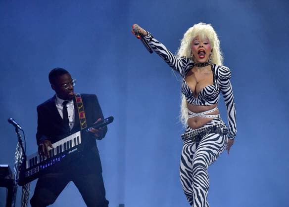Outside Lands Music Festival 2025 - Day 1 Doja Cat performs at Outside Lands at Golden Gate Park on August 08, 2025 in San Francisco, California. San Francisco Golden Gate Park California USA Copyright: xCxFlanigan imageSPACEx