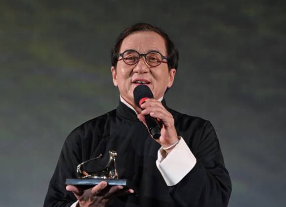 Locarno, Swiss Locarno Film Festival 2025 Jackie Chan Pardo alla Carriera red carpet In the photo: Jackie Chan Pardo alla Carriera  Copyright: xNickxZonnax xipa-agency.netx xNickxZonnax IPA_Agency_IPA62030341