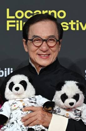 Entertainment Themen der Woche KW32 Locarno,Swiss Locarno Film Festival 2025 Jackie Chan Pardo at the Lifetime Achievement red carpet In the photo:Jackie Chan  Copyright: xNickxZonnax xipa-agency.netx xNickxZonnax IPA_Agency_IPA62030422