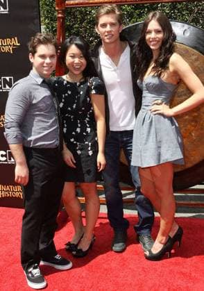 Ryan Pinkston, Dyana Liu, Elise Gatien, Drew Van Acker The Unnatural History Cartoon Network World Premiere - Arrivals Los Angeles, California - 12.06.10, California, United States WENN 2885769.jpg
