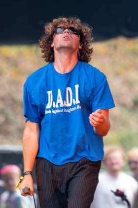 Outside Lands Music Festival 2025 - Day 1 Dawson Daugherty of Almost Monday performs at Outside Lands at Golden Gate Park on August 08, 2025 in San Francisco, California. San Francisco Golden Gate Park California USA Copyright: xAnniexLesser imageSPACEx