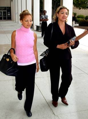 NICOLE RICHIE COURT MR Jan. 1, 2011 - K31112MR SD 06 12 03. LIONEL RICHIE S DAUGHTER-NICOLE RICHIE LEAVING WITH HER LAWYER SARA CAPLAN , MALIBU COURTHOUSE,MALIBU.CA.(06 12 2003)..SHE MET THERE WITH HER PROBATION OFFICER IN FRONT OF THE JUDGE FOR PROBATION CHECK,AFTER HER DUI AND HEROIN POSSESION ARREST LAST YEAR.. MILAN RYBA 2003. NICOLE RICHIE AND HER LAWYER SARA CAPLAN Copyright: xMilanxRybax