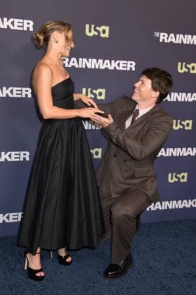 NEW YORK, NY- AUGUST 11: Madison Iseman and Milo Callaghan at the NY premiere of The Rainmaker at GH On The Park on August 11, 2025 in New York City. Copyright: xMediaPunchx