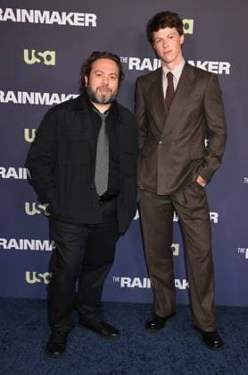 NEW YORK, NY- AUGUST 11: Dan Fogler and Milo Callaghan at the NY premiere of The Rainmaker at GH On The Park on August 11, 2025 in New York City. Copyright: xMediaPunchx