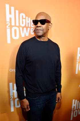 NEW YORK, NY - AUGUST 11: Denzel Washington at the Highest 2 Lowest Premiere at Brooklyn Academy of Music on August 11, 2025 in New York City. Copyright: xWalikxGoshornx
