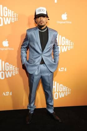 NEW YORK, NY - AUGUST 11: Chance the Rapper at the Highest 2 Lowest Premiere at Brooklyn Academy of Music on August 11, 2025 in New York City. Copyright: xWalikxGoshornx