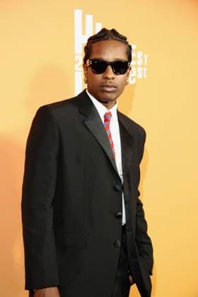 NEW YORK, NY - AUGUST 11: A$AP Rocky at the Highest 2 Lowest Premiere at Brooklyn Academy of Music on August 11, 2025 in New York City. Copyright: xWalikxGoshornx