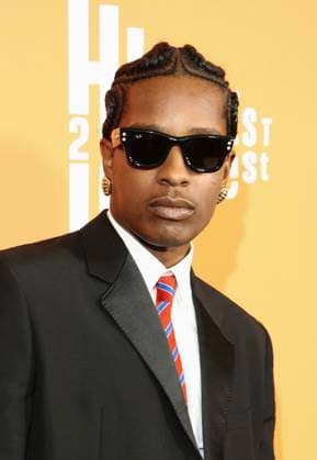 NEW YORK, NY - AUGUST 11: A$AP Rocky at the Highest 2 Lowest Premiere at Brooklyn Academy of Music on August 11, 2025 in New York City. Copyright: xWalikxGoshornx