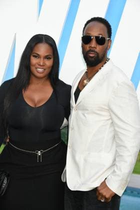 HOLLYWOOD, CA - AUGUST 11: Talani Rabb and RZA at the premiere of Universal Pictures ˜Nobody 2 at TCL Chinese Theatre on August 11, 2025 in Hollywood, California. Copyright: xJeffreyxMayerx
