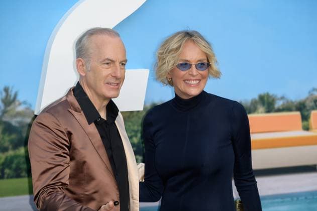 Premiere of the film Nobody 2 in Los Angeles LOS ANGELES, USA August 11, 2025 Bob Odenkirk Sharon Stone at the premiere for Nobody 2 at the TCL Chinese Theatre Picture Paul Smith Featureflash 447705 2025 08 11 CA Los Angeles United States  Copyright: xPaulxSmithx xFeaturesxFlashx xStarfacex STAR_447705_011