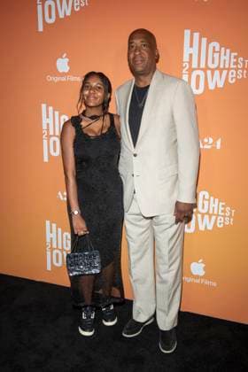August 11, 2025, New York, United States: Wesley Williams (R) attends the Highest 2 Lowest New York Premiere at Brooklyn Academy of Music. New York United States - ZUMAs197 20250811_aaa_s197_196 Copyright: xRonxAdarx
