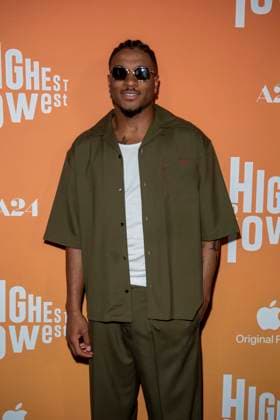 August 11, 2025, New York, United States: Miles Duece McBride attends the Highest 2 Lowest New York Premiere at Brooklyn Academy of Music. New York United States - ZUMAs197 20250811_aaa_s197_207 Copyright: xRonxAdarx