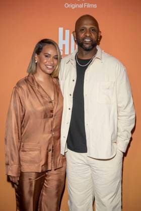 August 11, 2025, New York, United States: (L-R) Mary Floyd and CC Sabathia attend Highest 2 Lowest New York Premiere at Brooklyn Academy of Music. New York United States - ZUMAs197 20250811_aaa_s197_249 Copyright: xRonxAdarx