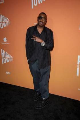 August 11, 2025, New York, United States: Slick Rick attends the Highest 2 Lowest New York Premiere at Brooklyn Academy of Music. New York United States - ZUMAs197 20250811_aaa_s197_256 Copyright: xRonxAdarx