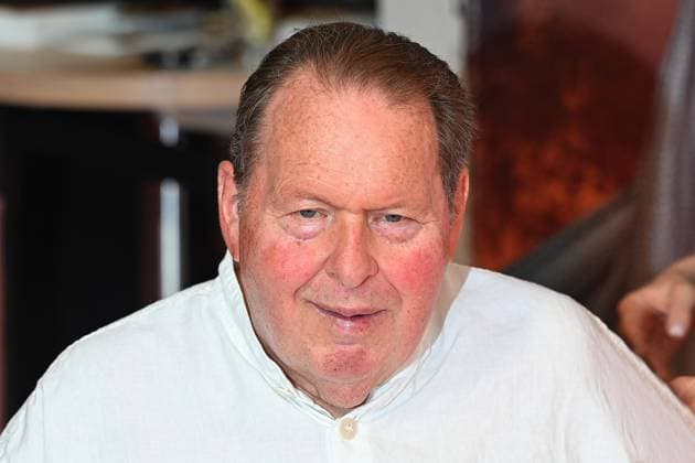 Ottfried FISCHER (Kabarettist,Schauspieler), Einzelbild,angeschnittenes Einzelmotiv,Portraet,Portrait,Porträt. Filmpremiere DAS KANU DES MANITU am 12.08.2025 im Mathaeser Kino in Muenchen.