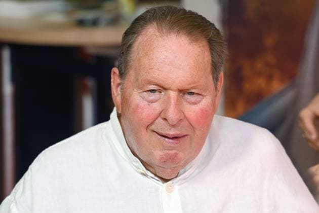 Ottfried FISCHER (Kabarettist,Schauspieler), Einzelbild,angeschnittenes Einzelmotiv,Portraet,Portrait,Porträt. Filmpremiere DAS KANU DES MANITU am 12.08.2025 im Mathaeser Kino in Muenchen.