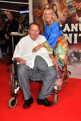 Ottfried Fischer und Simone Fischer bei der öDas Kanu des Manitu Film Premiere am 12.08.2025 in Muenchen öDas Kanu des Manitu Filmpremiere in Muenchen