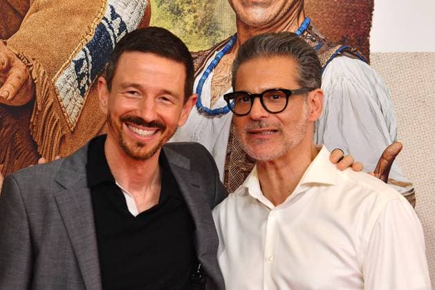 Oliver Berben und Rick Kavanian bei der öDas Kanu des Manitu Film Premiere am 12.08.2025 in Muenchen öDas Kanu des Manitu Filmpremiere in Muenchen