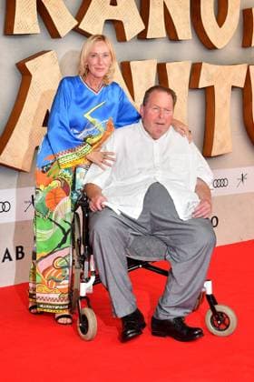 Simone Fischer und Ottfried Fischer bei der öDas Kanu des Manitu Film Premiere am 12.08.2025 in Muenchen öDas Kanu des Manitu Filmpremiere in Muenchen
