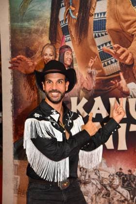 Daniele Rizzo bei der öDas Kanu des Manitu Film Premiere am 12.08.2025 in Muenchen öDas Kanu des Manitu Filmpremiere in Muenchen