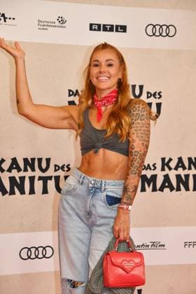Tiger Kirchharz bei der öDas Kanu des Manitu Film Premiere am 12.08.2025 in Muenchen öDas Kanu des Manitu Filmpremiere in Muenchen