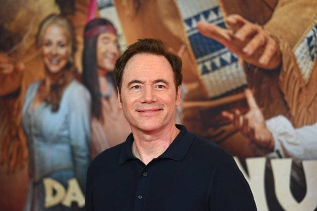 Michael Bully HERBIG (Regisseur,Produzent,Autor), Einzelbild,angeschnittenes Einzelmotiv,Portraet,Portrait,Porträt. Filmpremiere DAS KANU DES MANITU am 12.08.2025 im Mathaeser Kino in Muenchen.