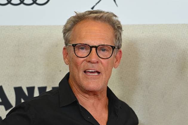 Christian TRAMITZ (Schauspieler), Einzelbild,angeschnittenes Einzelmotiv,Portraet,Portrait,Porträt Filmpremiere DAS KANU DES MANITU am 12.08.2025 im Mathaeser Kino in Muenchen.