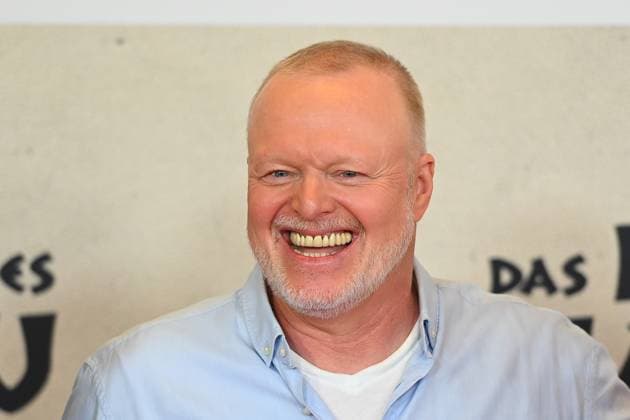 Stefan RAAB, Einzelbild,angeschnittenes Einzelmotiv,Portraet,Portrait,Porträt Filmpremiere DAS KANU DES MANITU am 12.08.2025 im Mathaeser Kino in Muenchen.