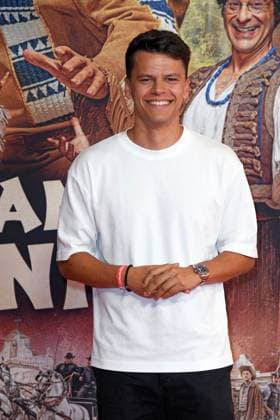 Paul Luca Fischer bei der Weltpremiere des Kinofilms DAS KANU DES MANITU im Mathäser Filmpalast in München am 12.08.2025