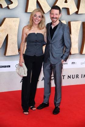Inga Leschek, Oliver Berben bei der Weltpremiere des Kinofilms DAS KANU DES MANITU im Mathäser Filmpalast in München am 12.08.2025