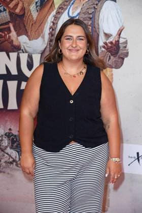 Sandra Safiulov aka selfiesandra bei der Weltpremiere des Kinofilms DAS KANU DES MANITU im Mathäser Filmpalast in München am 12.08.2025