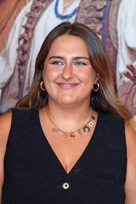 Sandra Safiulov aka selfiesandra bei der Weltpremiere des Kinofilms DAS KANU DES MANITU im Mathäser Filmpalast in München am 12.08.2025