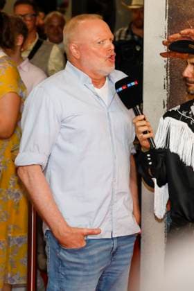 Weltpremiere Das Kanu des Manitu in München München, 12.8.2025 Stefan Raab bei der Weltpremiere von Das Kanu des Manitu im im Mathäser Filmpalast in München Bayern Copyright: xMatthiasxGränzdörferx