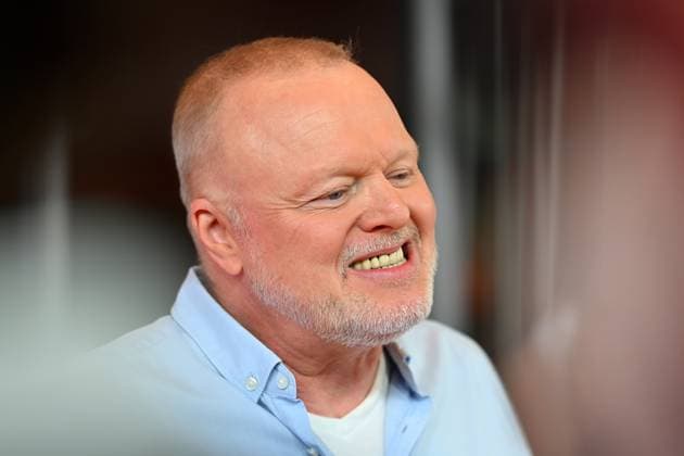 Stefan RAAB, Einzelbild,angeschnittenes Einzelmotiv,Portraet,Portrait,Porträt. Filmpremiere DAS KANU DES MANITU am 12.08.2025 im Mathaeser Kino in Muenchen.