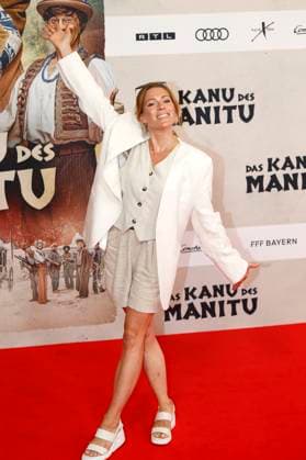 Nele Kiper bei der Premiere des Kinofilms Das Kanu des Manitu im Mathäser Filmpalast. München, 12.08.2025