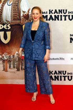 Jasmin Schwiers bei der Premiere des Kinofilms Das Kanu des Manitu im Mathäser Filmpalast. München, 12.08.2025