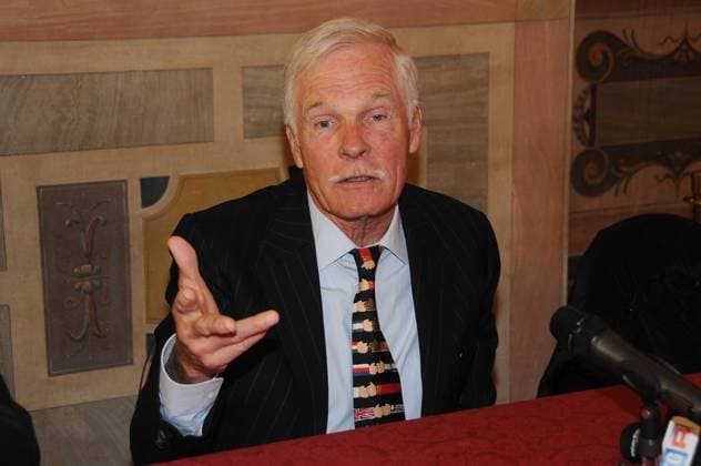 Firenze, premio Uomo del Rinascimentoto Ted Turnet, founder of CNN Nov. 21, 2011 - Firenze, Italia - Firenze, Renaissance Man price - Uomo del rinascimento -to Ted Turnet, founder of CNN. Pictured: Ted Turner Copyright: xFirenzex